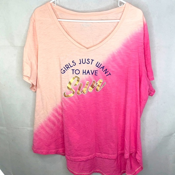 Very cute pink tie dye shirt